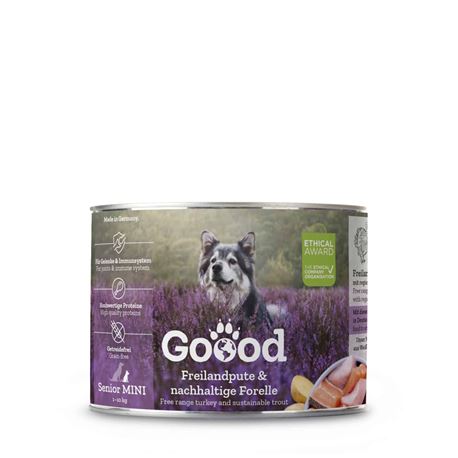 GOOOD Mini Senior - Freilandhuhn & Nachhaltige Forelle - 1.8 kg 2