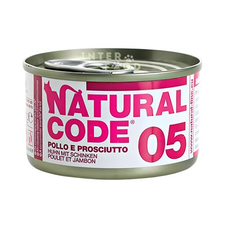 Natural Code 05 - Pollo e Prosciutto - 85g