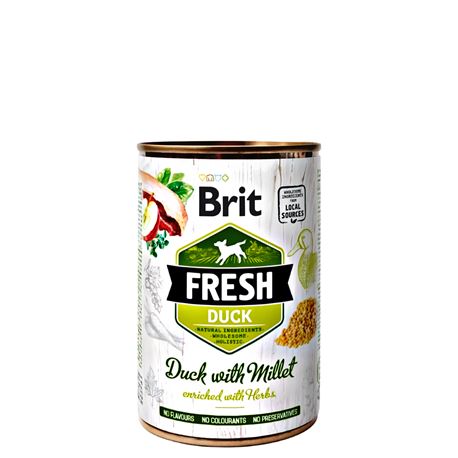 Brit Fresh Duck with Millet - 400g