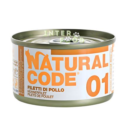 Natural Code 01 - Filetti di pollo - 85g