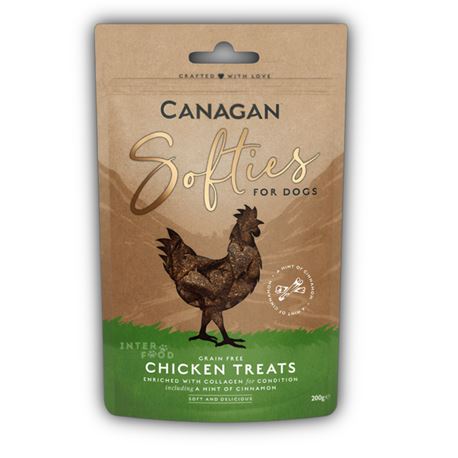 CANAGAN Dog Treats Chicken softies -  200g