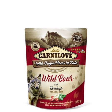 Carnilove Adult - Wild Boar with Rosehip - 300g