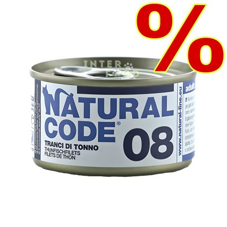 Natural Code 08 - Tranci di Tonno - 24 x 85g