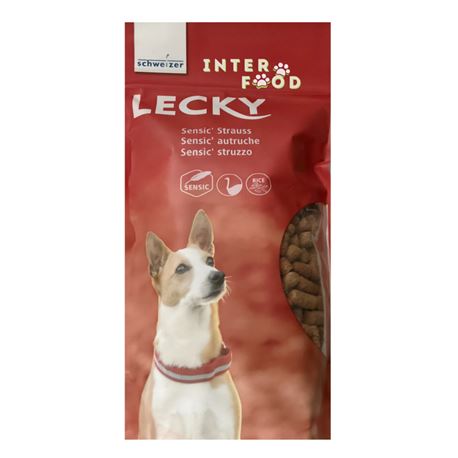 Schweizer - Lecky Sensic' Strauss - Biscotti per cani con struzzo - 450gr 1