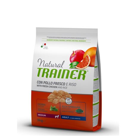 Natural TRAINER Adult Medium Pollo - 3kg