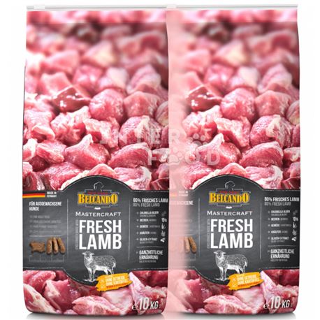 BELCANDO MASTERCRAFT - Fresh Lamb - 2 x 10 kg