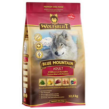 WOLFSBLUT Blue Mountain - Wild und Waldfrchten - Adult - 12,5kg