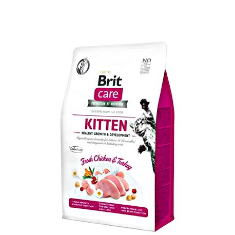 Brit Care Cat Grain-Free Kitten Healty Growth - 2kg 1