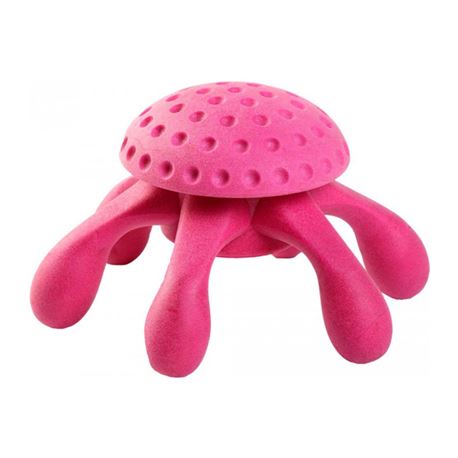 KIWI WALKER - Let's Play - OCTOPUS Pink - S - gioco flottante per cani 1