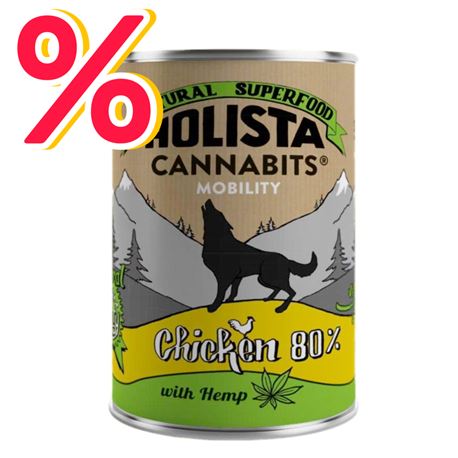 SPARROW Holista CannaBits - BARF - Mobility Chicken - 6 x 400gr