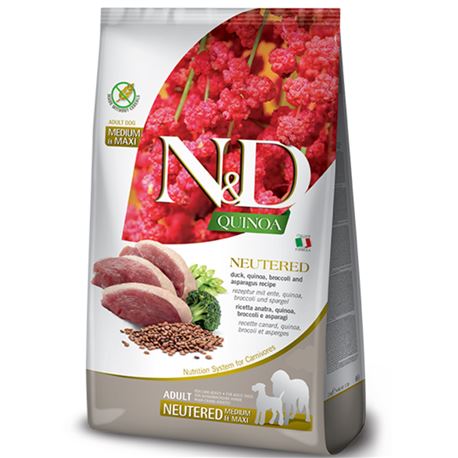 FARMINA N&D QUINOA - NEUTERED ADULT Medium & Maxi - 2.5kg 1