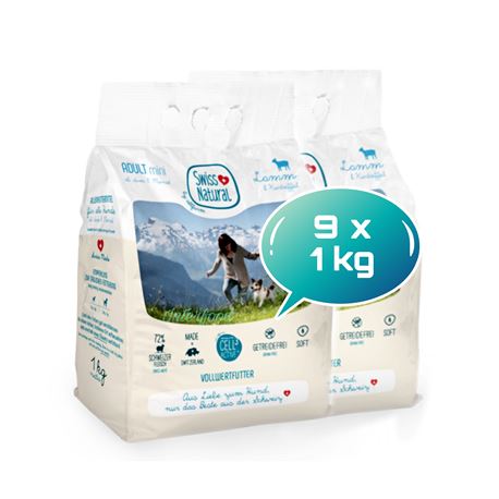 Swiss Natural Soft ADULT mini Lamm & Kartoffel - 9kg 1