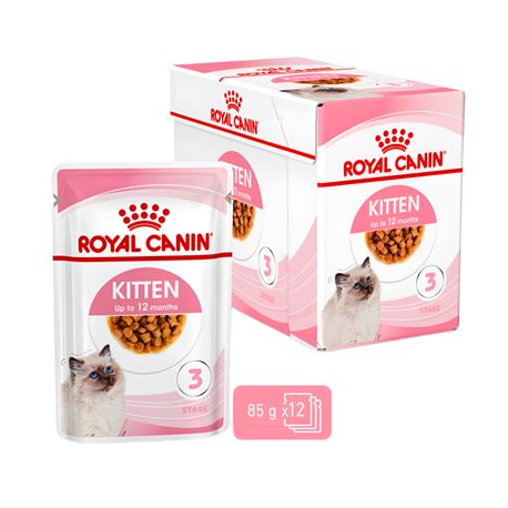 ROYAL CANIN Kitten Gravy - Alimento umido per gatti - 4 x (12 x 85g) 2