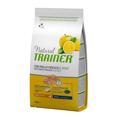 Natural TRAINER Small & Toy Adult con pollo fresco - 2kg