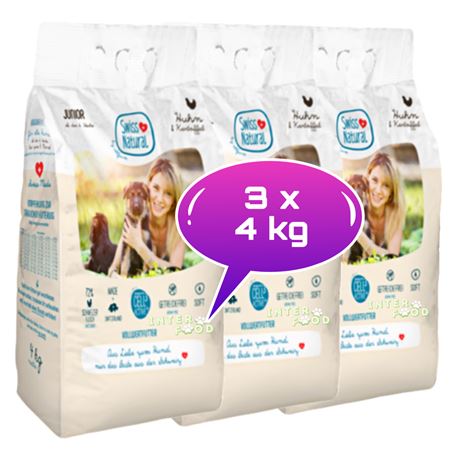 Swiss Natural Soft JUNIOR Huhn & Kartoffel - 12kg