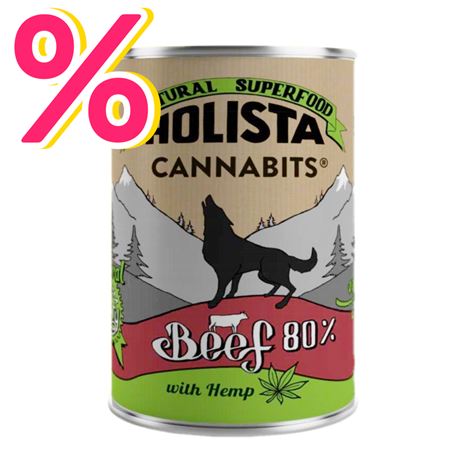 SPARROW Holista CannaBits - BARF - Beef 6 x 400gr