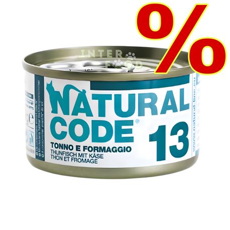 Natural Code 13 - Tonno e Formaggio - 24 x 85g 1