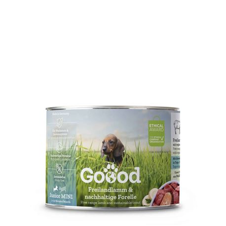 GOOOD Mini Junior - Freilandlamm & Nachhaltige Forelle - 200g