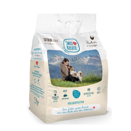 Swiss Natural Soft SENIOR mini Huhn & Kartoffel - 1kg