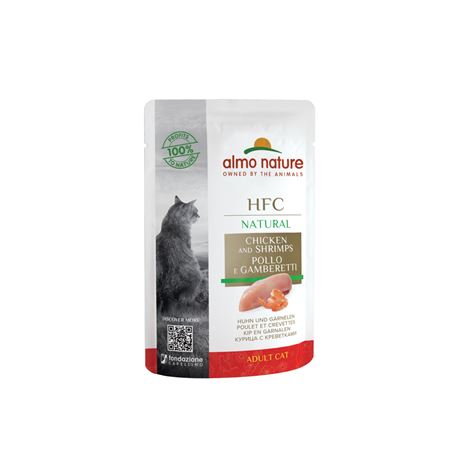 Almo Nature HFC Natural - Pollo e Gamberetti - 55g