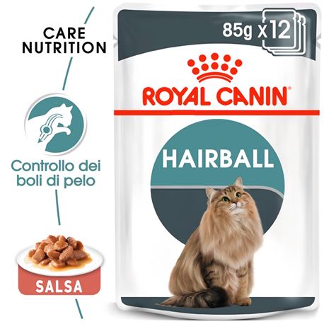 ROYAL CANIN Hairball Care Gravy - Alimento umido per gatti - 4 x (12 x 85g) 2