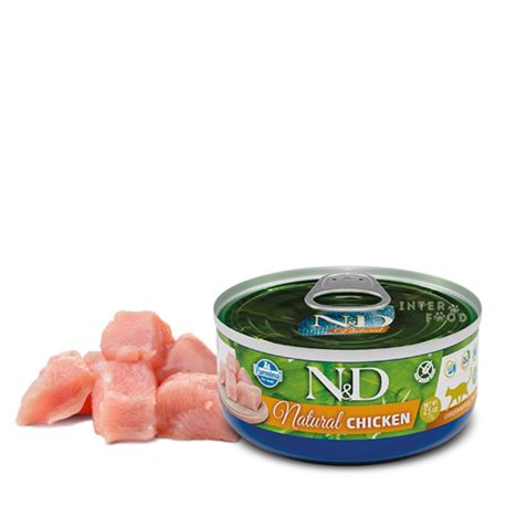 FARMINA N&D NATURAL - CHICKEN - 70gr