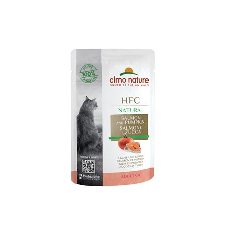 Almo Nature HFC Natural - Salmone e Zucca - 55g