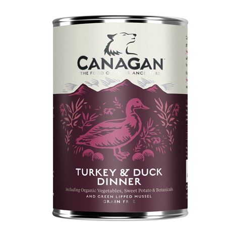 CANAGAN Turkey & Duck - 6x400g 1