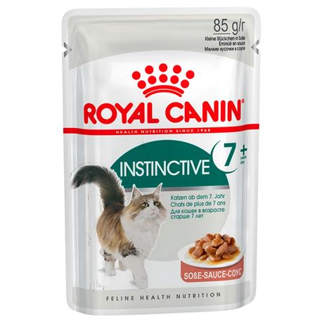 ROYAL CANIN Instinctive 7+ Gravy - Cibo umido per gatti - 12 x 85g