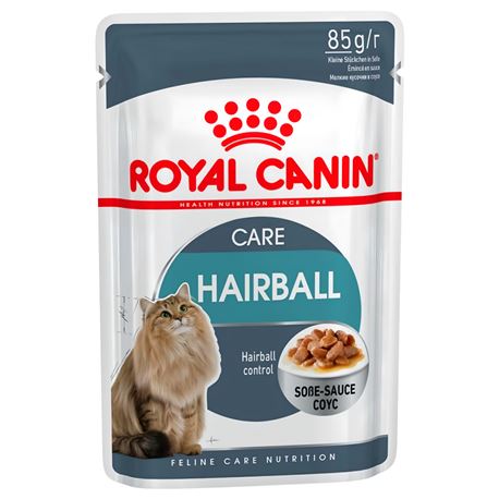 ROYAL CANIN Hairball Care Gravy - Alimento umido per gatti - 12 x 85g