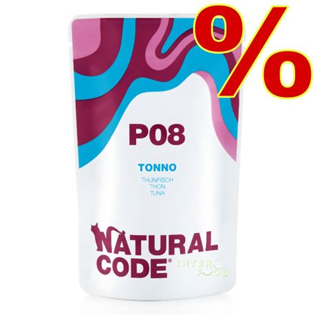 Natural Code P08 - Tonno - 24 x 70g