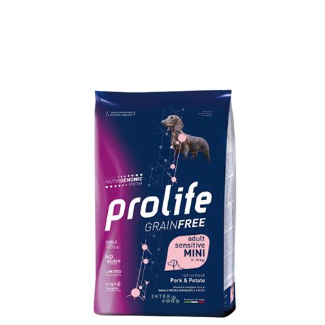 PROLIFE Grain Free Adult Sensitive Pork & Potato - Mini - 600g 1