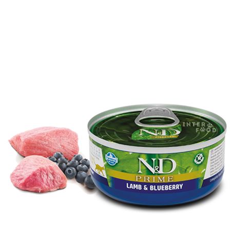 FARMINA N&D PRIME - LAMB & BLUEBERRY - 70gr