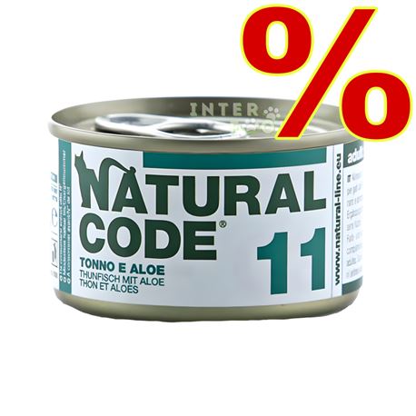 Natural Code 11 - Tonno e Aloe - 24 x 85g 1