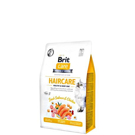 Brit Care Cat Grain-Free Haircare Healty and Shiny Coat - 400g