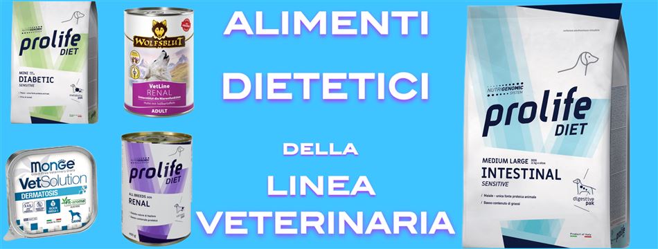 ALIMENTI DIETETICI - linea VETERINARIA CANI