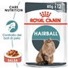 ROYAL CANIN Hairball Care Gravy - Alimento umido per gatti - 4 x (12 x 85g) gallery 2