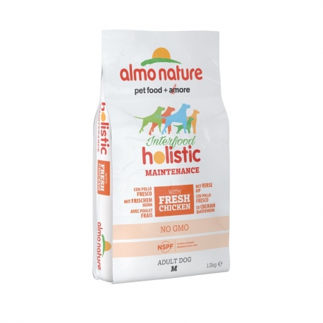 Almo Nature Holistic Medium - Pollo e riso 12kg